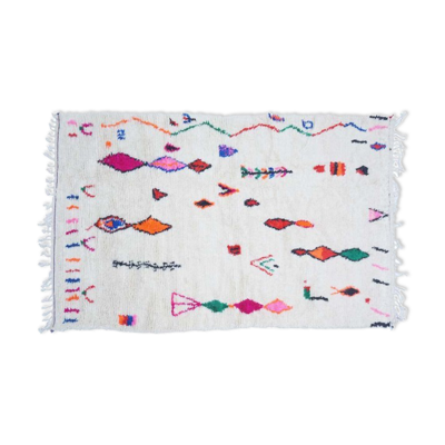 Tapis berbère coloré 258 x 145cm