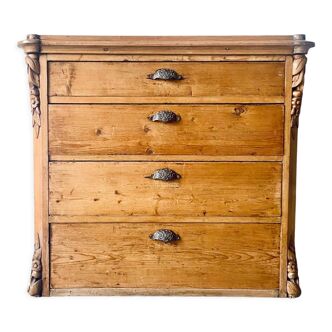 Ancien meuble comptoir - commode
