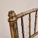 Set of 2 opera chairs in faux bamboo, France, 1940s