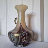 Large early 20th century Loetz Bohemia iridescent art glass vase