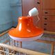 Orange pendant light