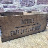 Vintage wooden case usa