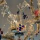 Rezzonico Gondola Chandelier In Multicolored Murano Glass Circa 1900
