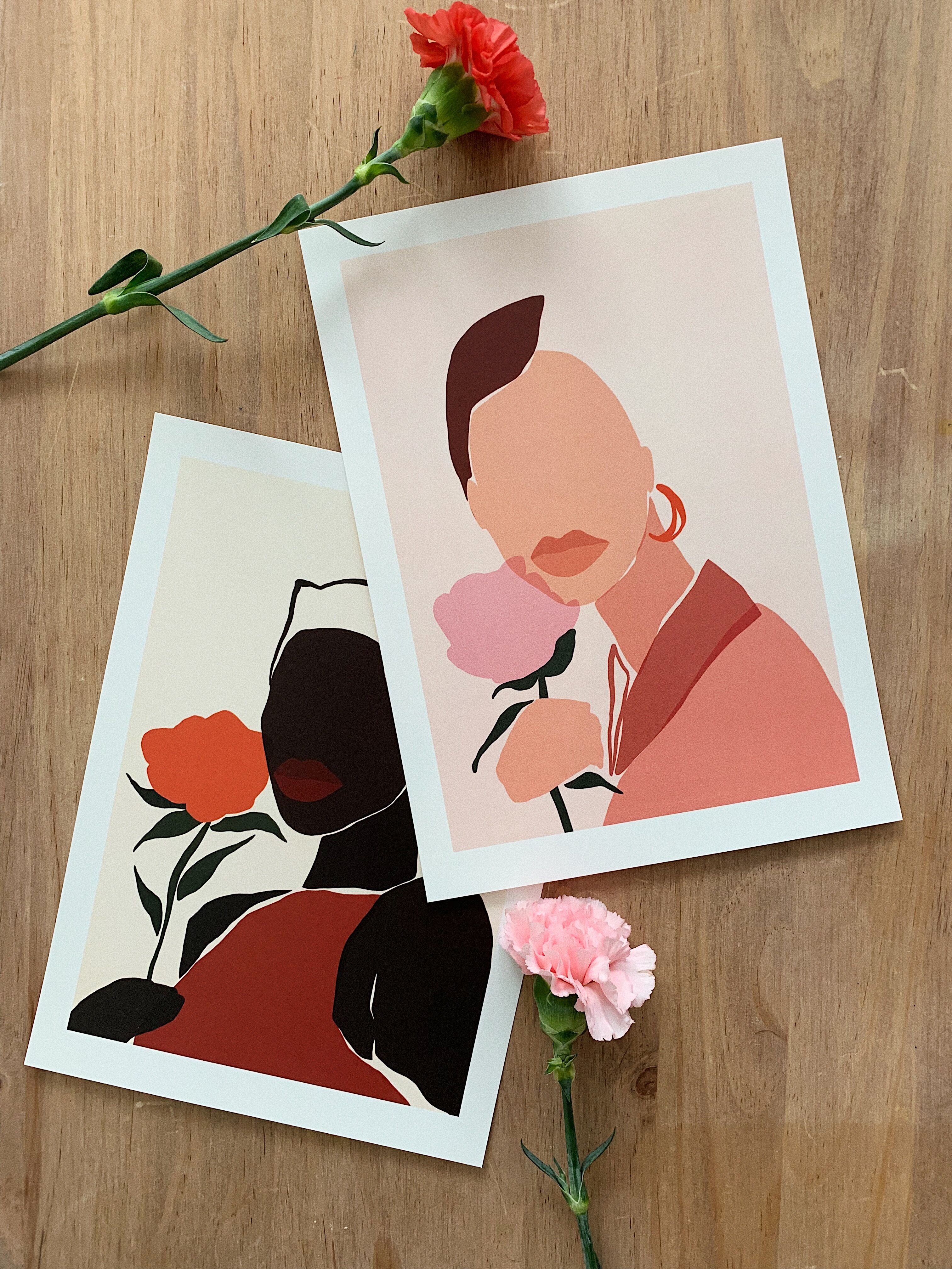 "Portraits" of sacred sister duo
