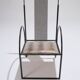 Metal armchair, anderl kammermeier, 1980s