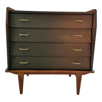 Commode pieds compas vintage