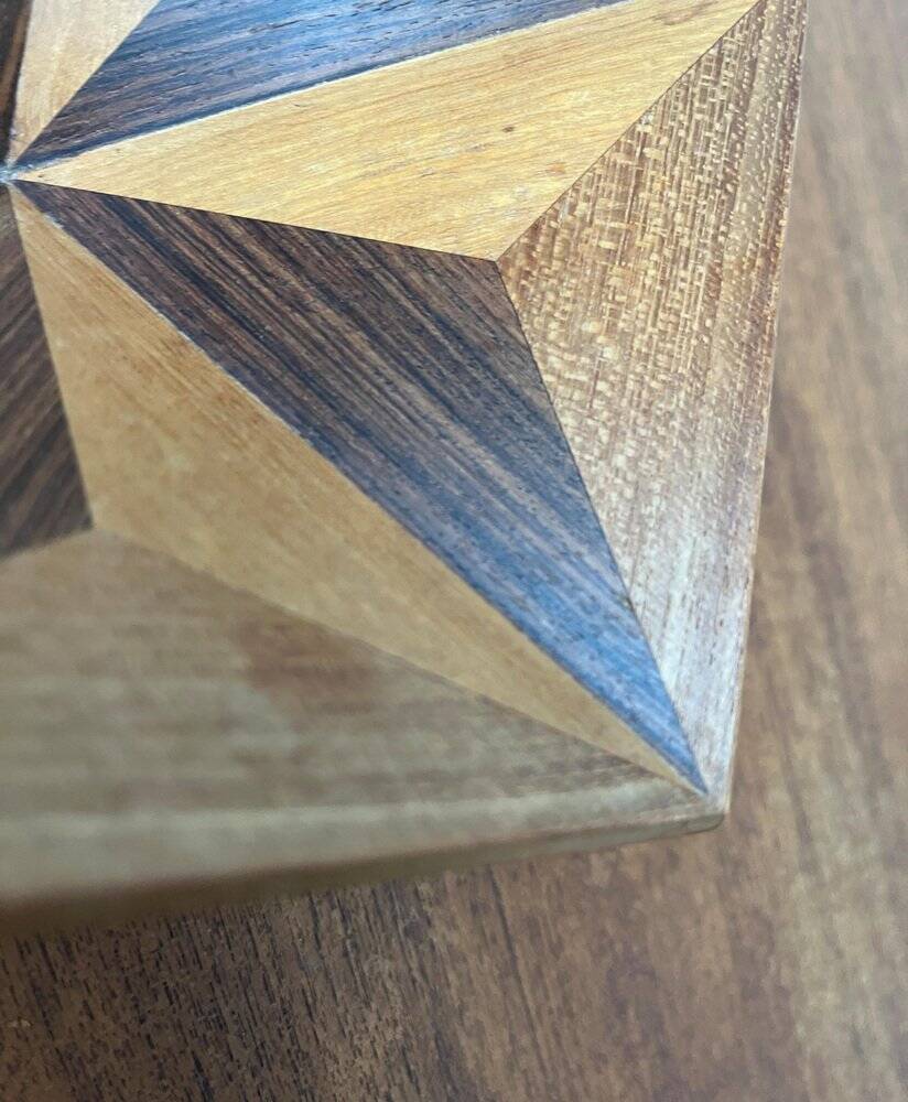 Mid-century decorative wooden tripod, 1960s