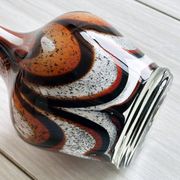 Vase en verre Opaline.