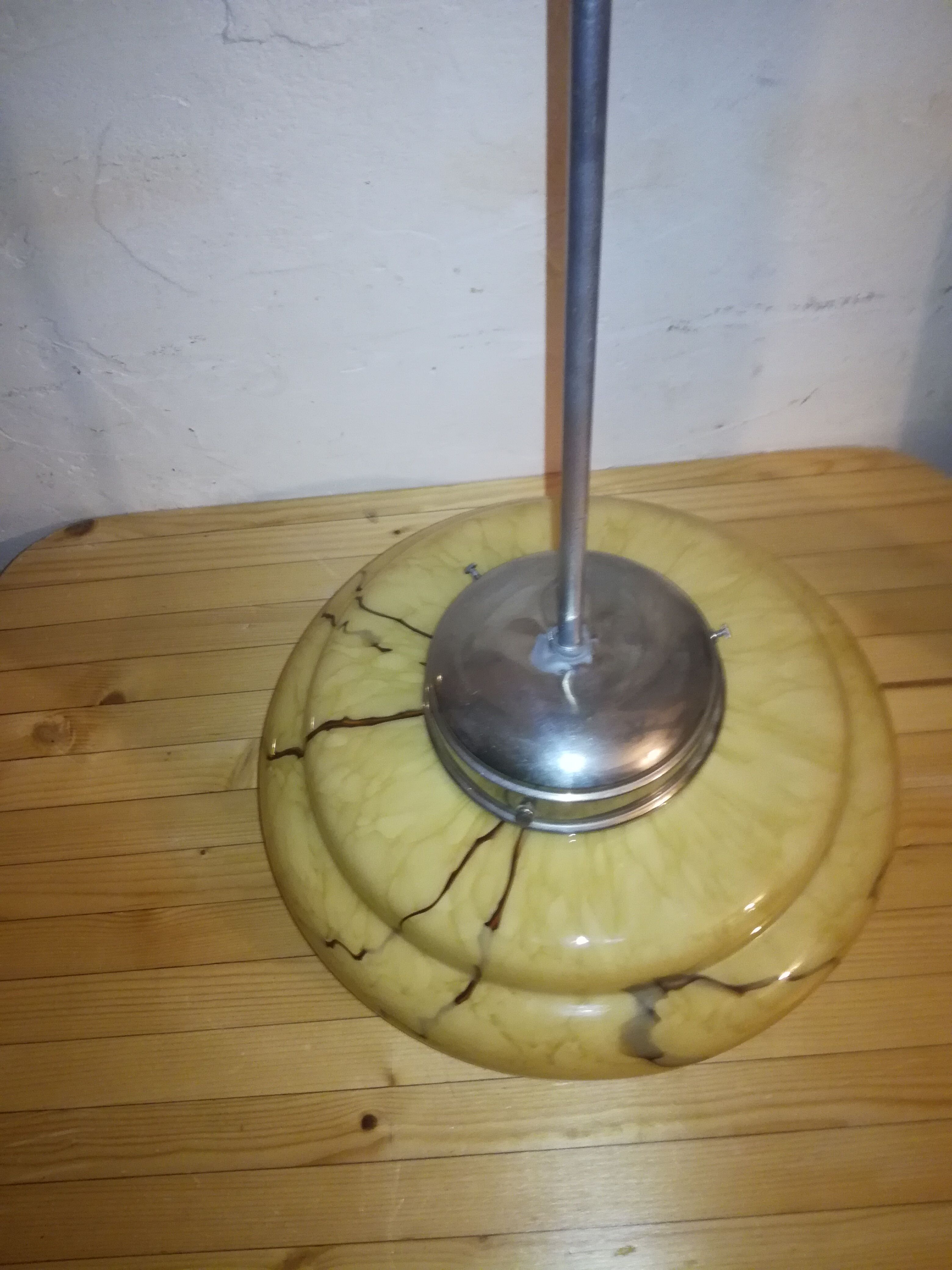 Suspension, glass paste, 50s