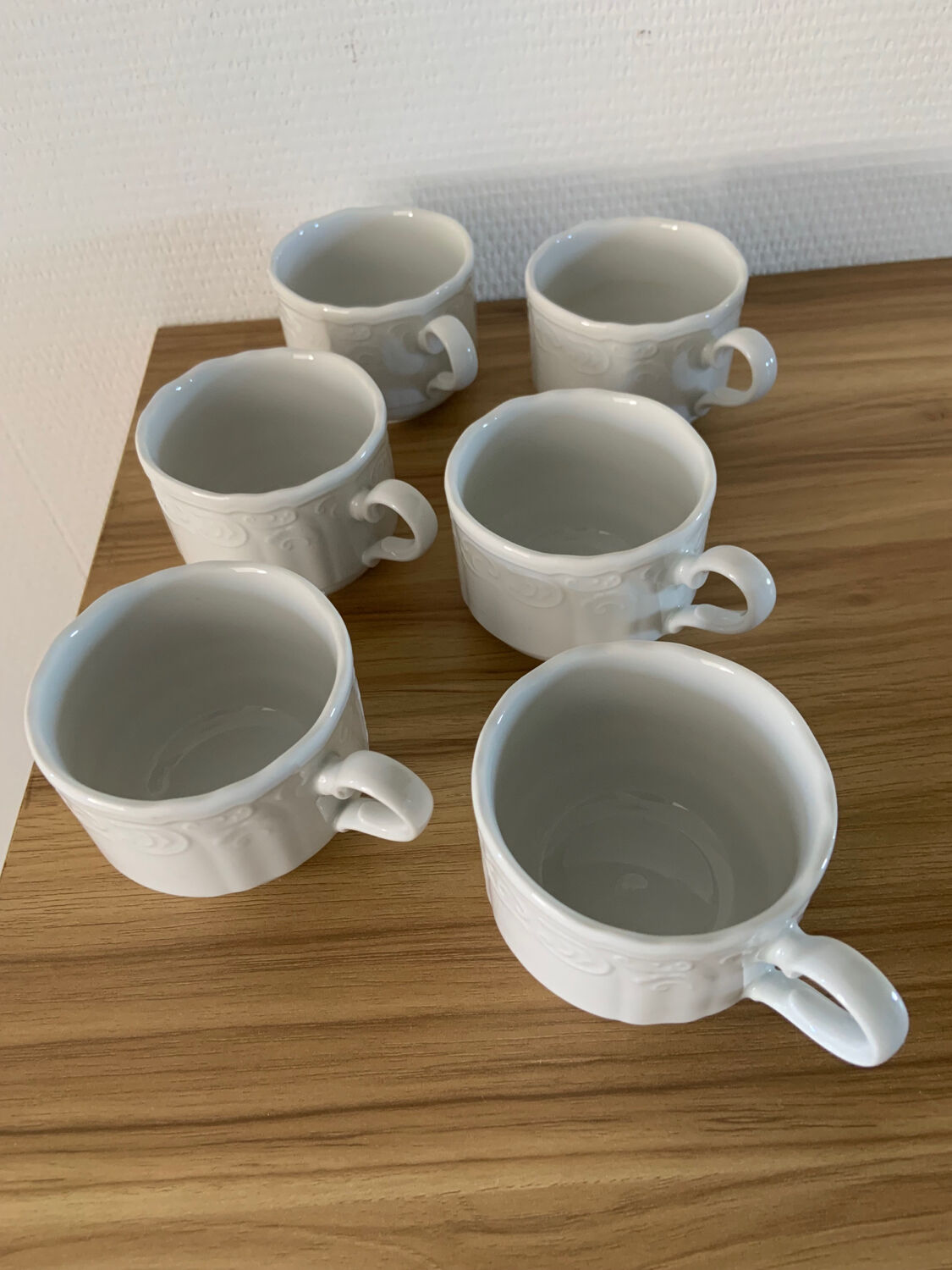 Tasses Bareuther Bavaria blanches