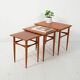 Scandinavian nesting tables from the 1950s–60s