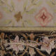 Handmade Wool Needlepoint Rug Traditional Floral Runner Rug- 76x183cm