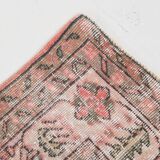 7x11 Pale Red Classic Vintage Rug, 204x335Cm