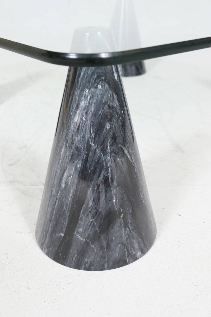 Massimo/Lella Vignelli. In the style of. Coffee table, marble, Italy, 1980s.