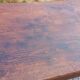 19th century farmhouse table with spindle legs, 225cm