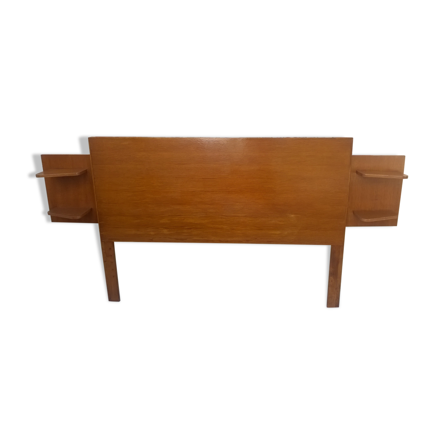 Headboard oak shelves year 60