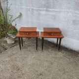 Pair of vintage bedside tables