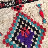 Moroccan Berber rug Azilal vintage 2.54x1.02m