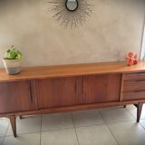 Scandinavian teak row