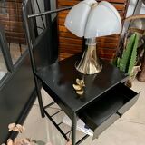 Vintage boarding school bedside table