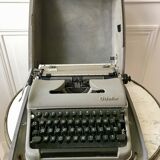 large typewriter Olympia model Oriette years 60-70