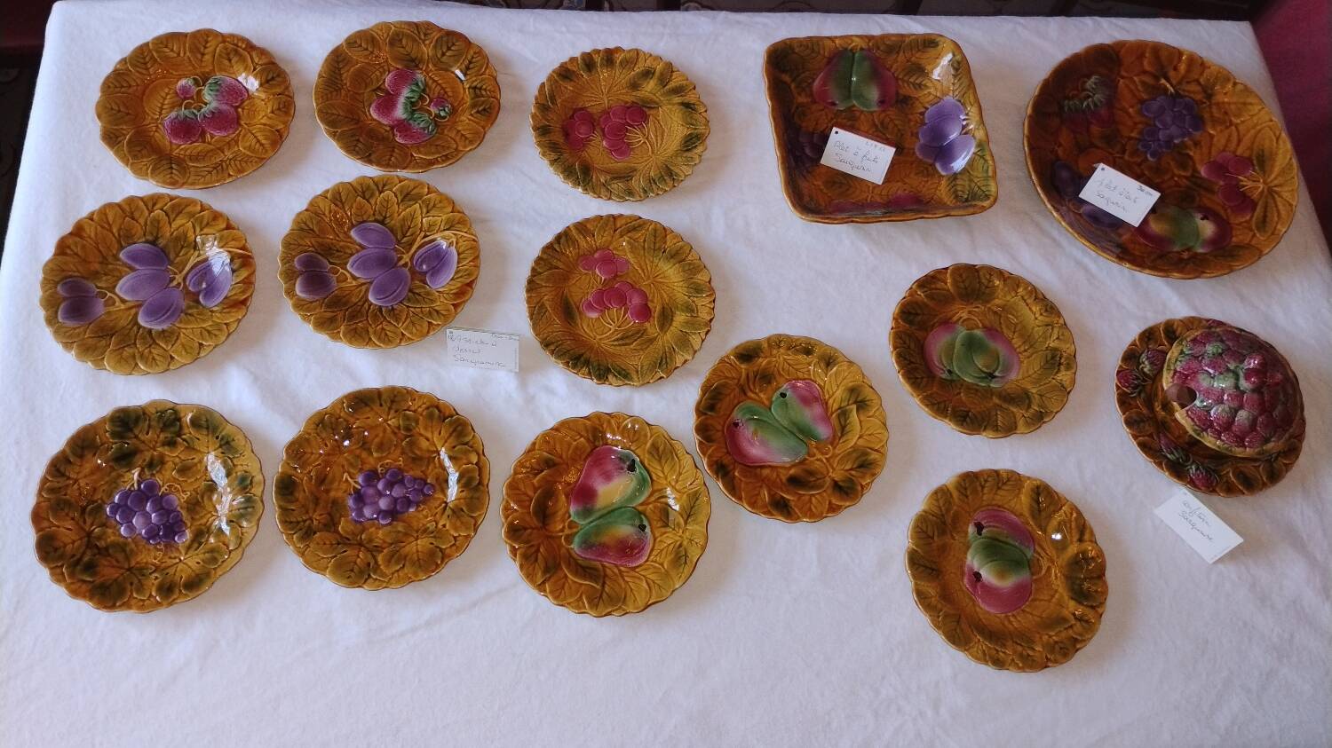 Sarguermine dessert service