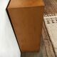 Shoe cabinet in light wood year 1960 vintage