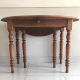 Round modular cabinetmaker's table 1970-80