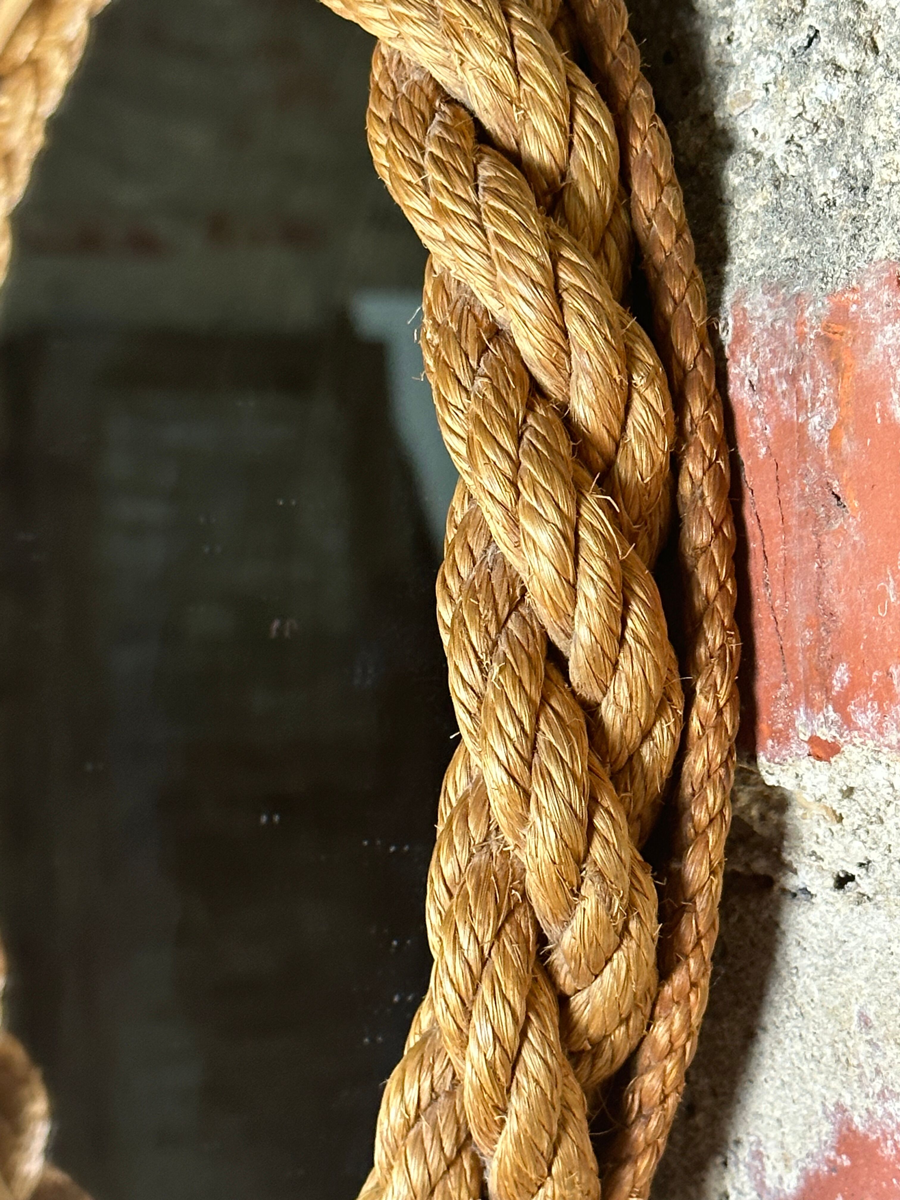 Vintage mirror rope 1960