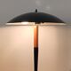 Mushroom lamp aluminor 1980