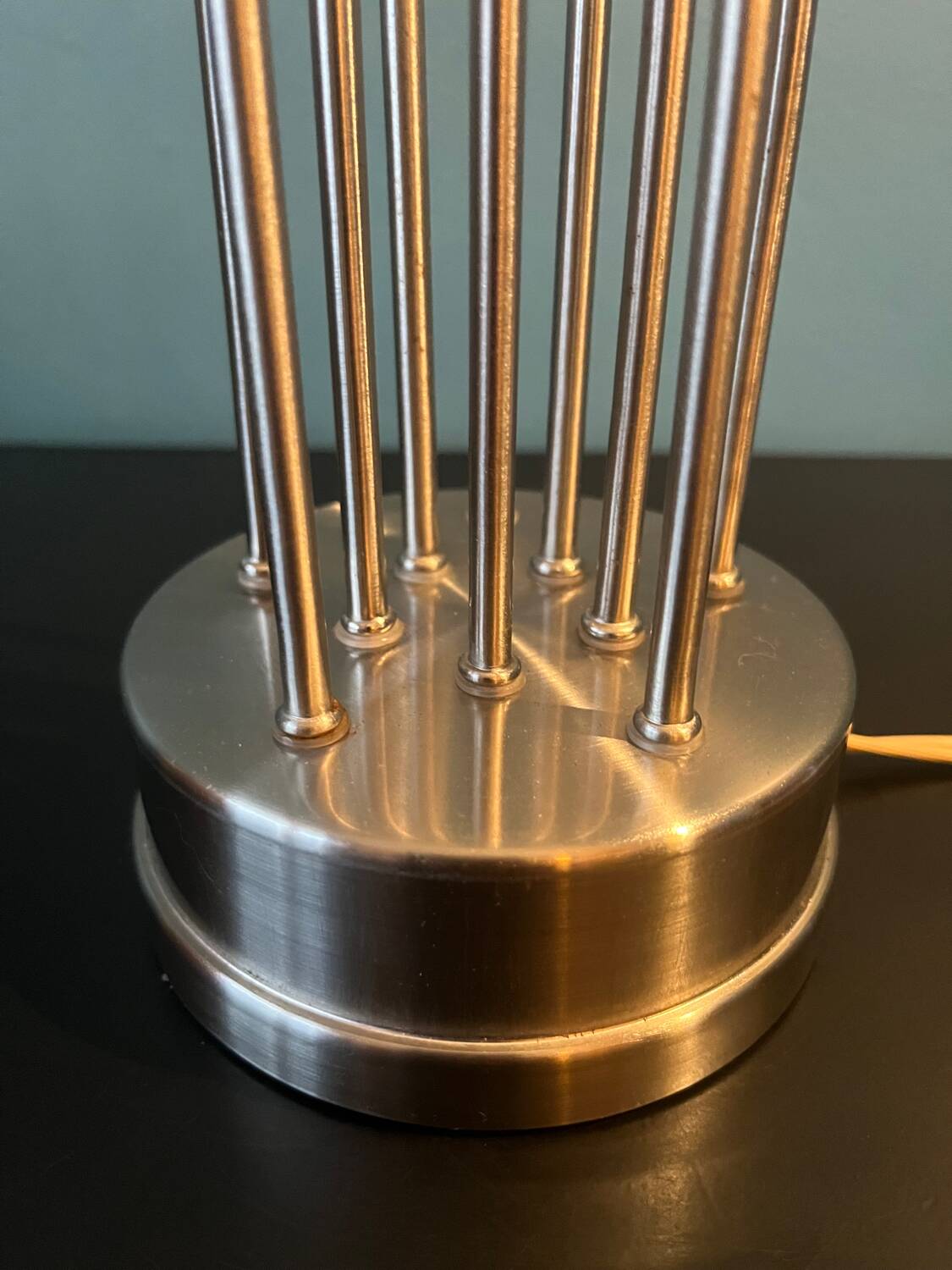 IKEA Stöllet Lucite Table Lamp Modern Design 20"