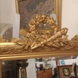 Napoleon III pediment mirror