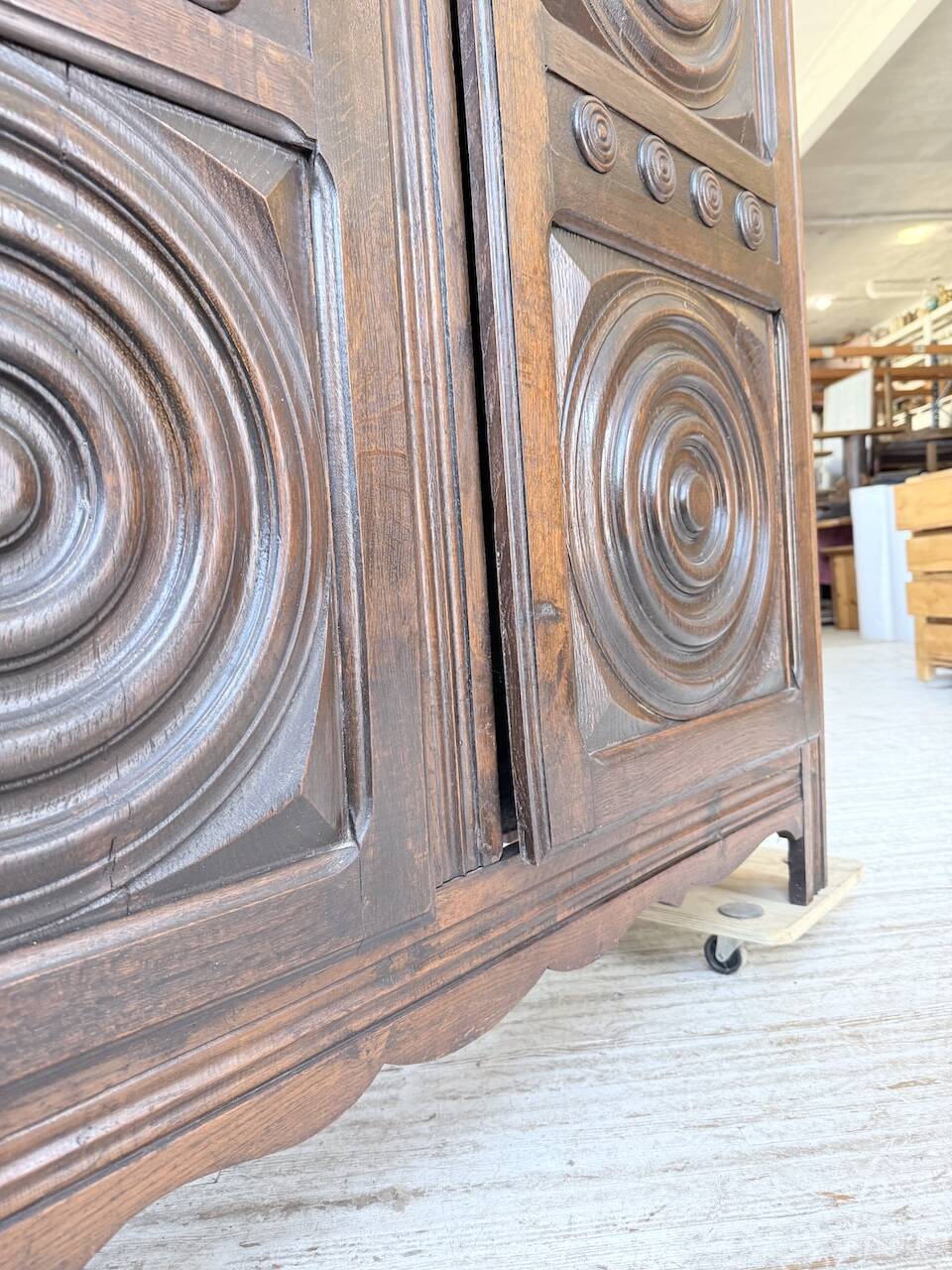 Oak wardrobe "Basque" Dudouyt