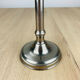 Silver metal candlestick
