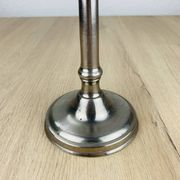 Silver metal candlestick