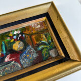 Oil painting painting