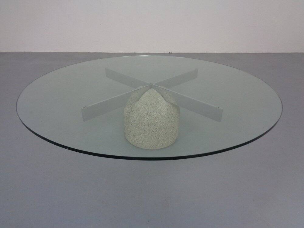 Coffee Table by Giovanni Offredi for Saporiti, Italy, 1970s