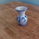 Miniature salt-glazed stoneware vase from Alsace
