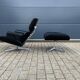 Vitra Eames lounge chair met Ottoman. Jaren 70. In Topstaat!