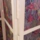 Paravent vintage en tissu