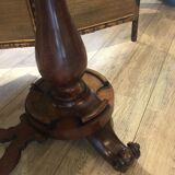 English mahogany console