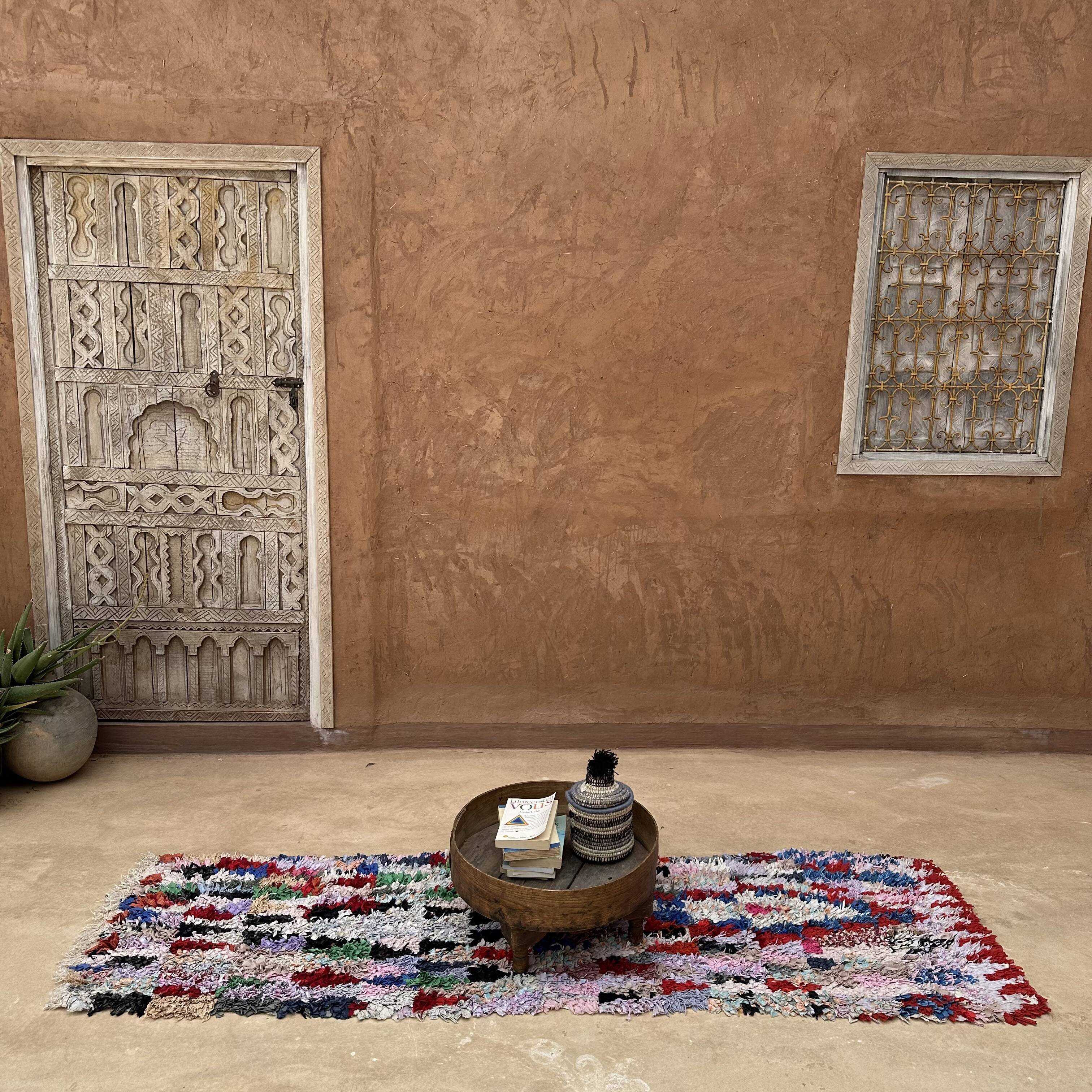 Moroccan carpet - 73 x 227 cm