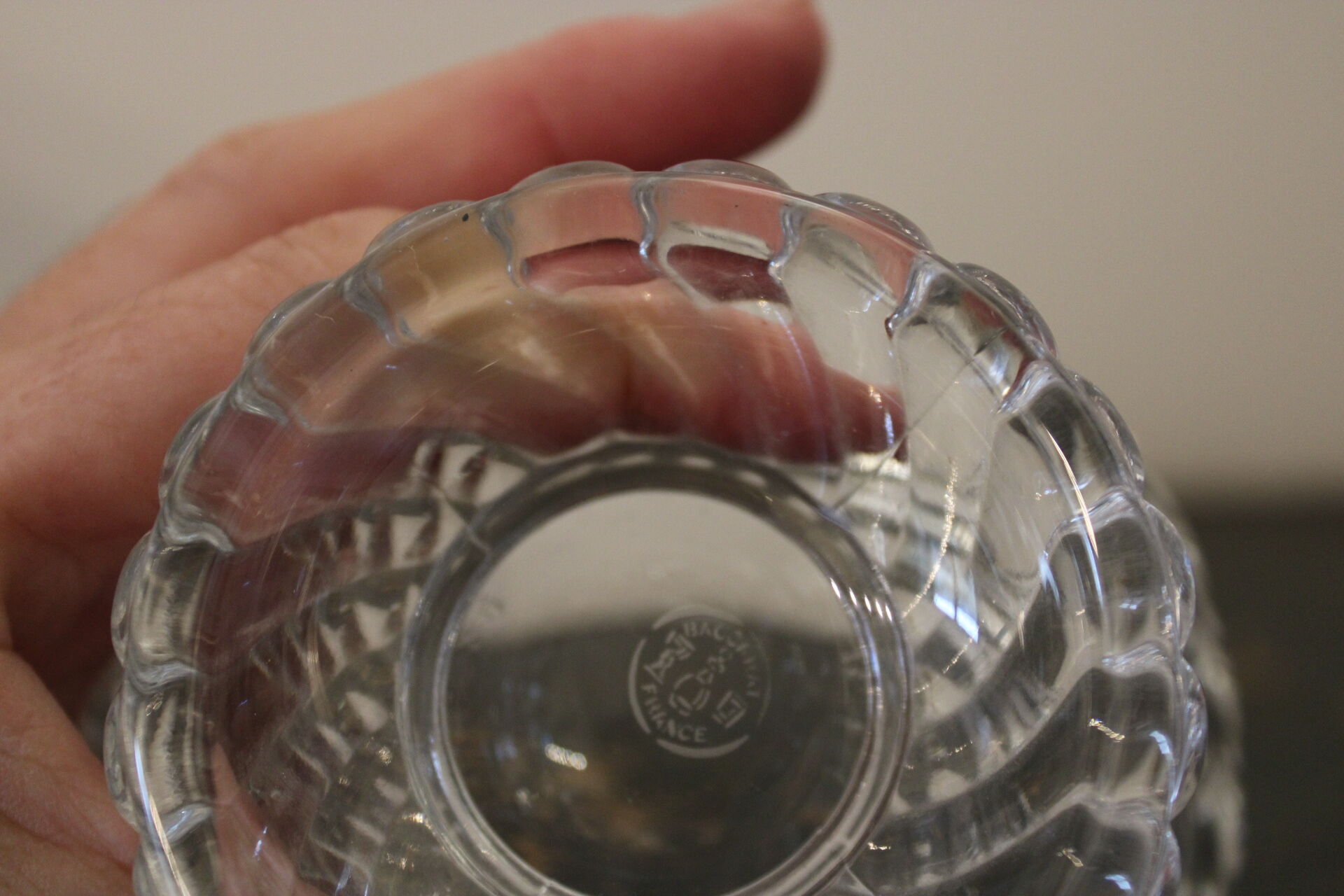 Baccarat crystal candy