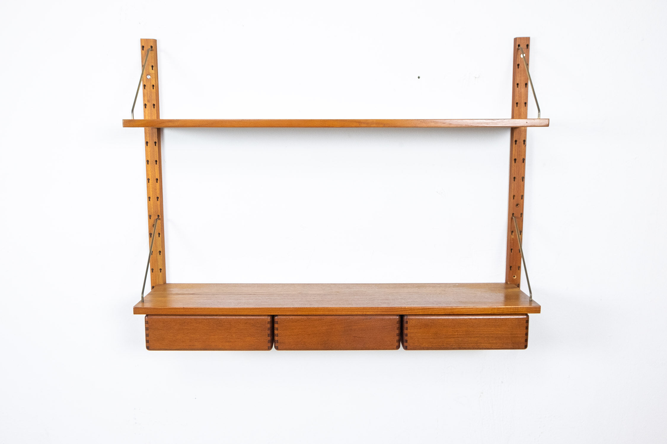 Wall Shelf with drawers by Sven Ellekaer for Albert Hansen, 1950s