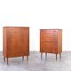 Mid-Century Danish Teak Chests of Drawers, 1960s., Set of 2