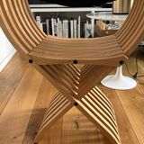Chaise Curule ligne roset design Pierre Paulin