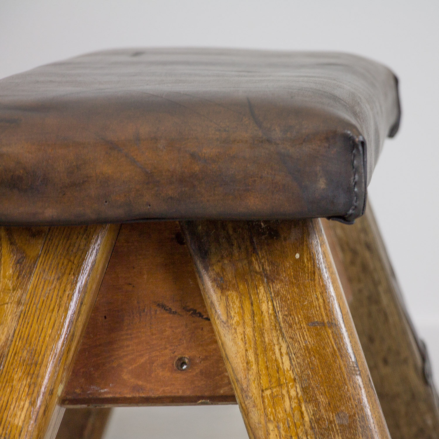 Vintage gymnastics bench