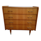 Four drawer chest of drawers year 1960