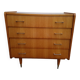 Commode quatre tiroirs année 1960