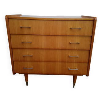 Four drawer chest of drawers year 1960